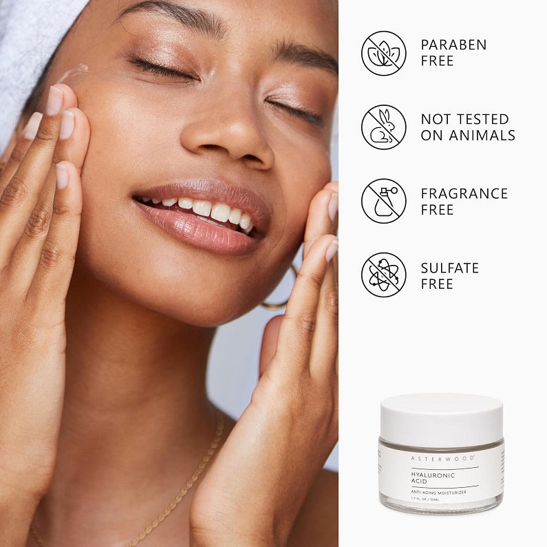 Asterwood Naturals Hyaluronic Acid Anti-Aging Moisturizer