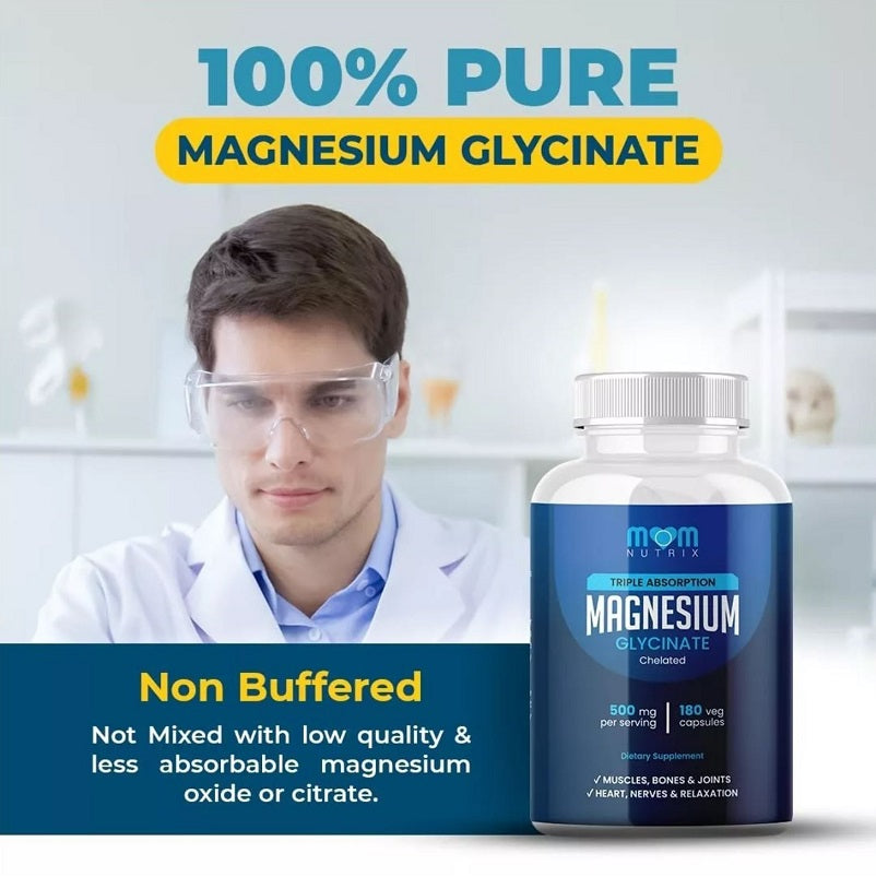 Mom Nutrix Magnesium Glycinate 500mg