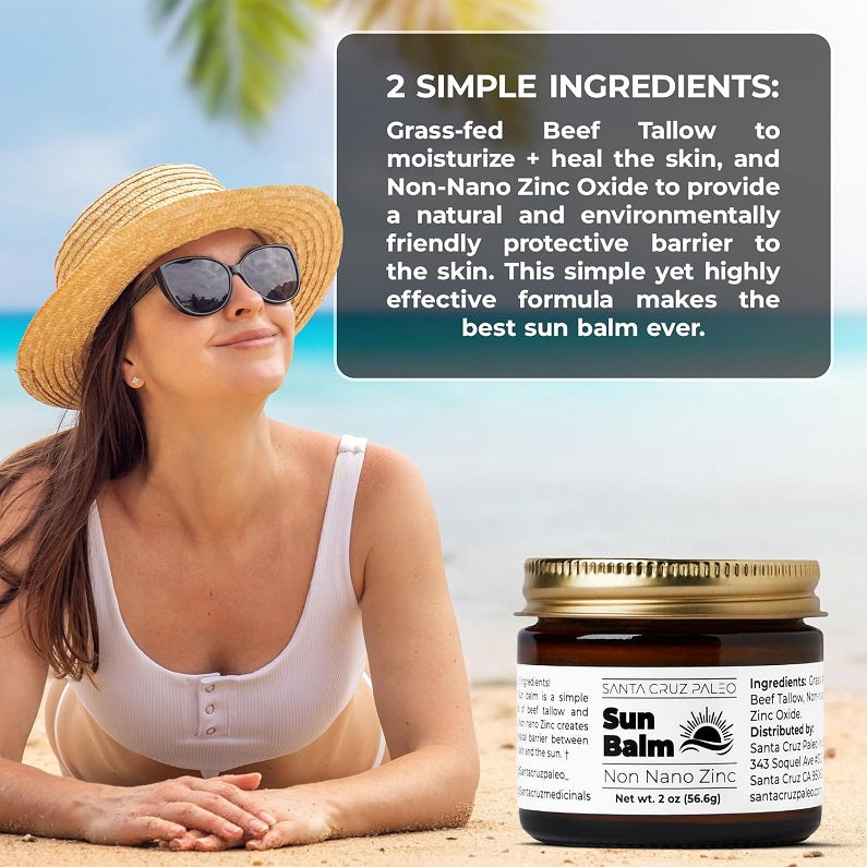 Santa Cruz Paleo Sun Balm + Non-Nano Zinc 56.6g