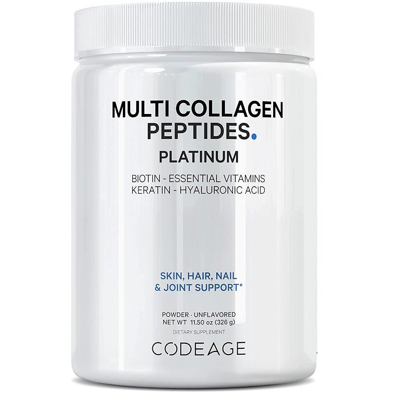 Codeage Multi Collagen Peptides Powder Platinum 326g - bodytonix