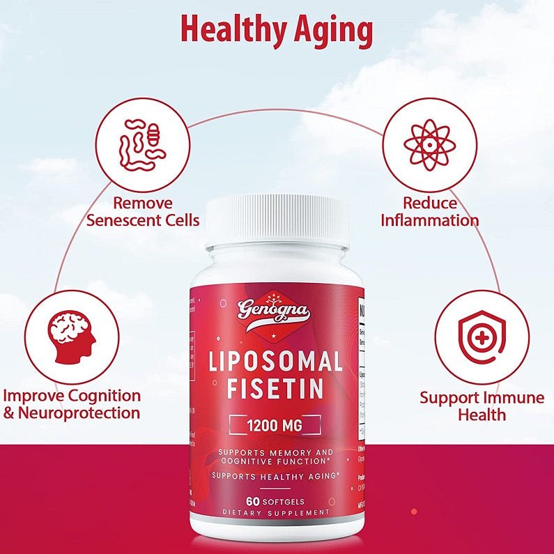 Genogna Liposomal Fisetin 1200mg - bodytonix