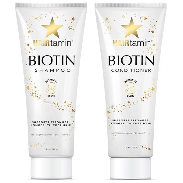 Hairtamin Biotin Shampoo + Conditoner - bodytonix