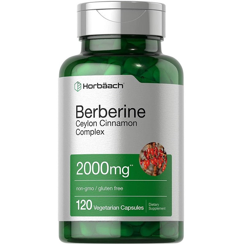 Horbaach Berberine Ceylon Cinnamon Complex 2000mg - bodytonix