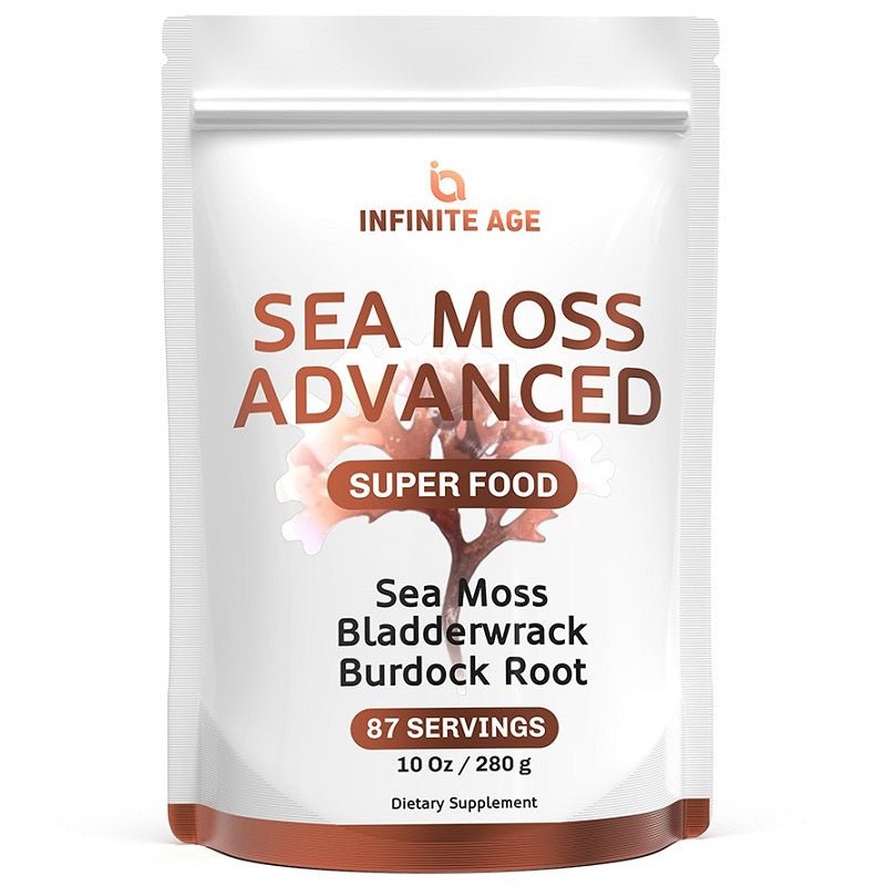 Infinite Age Sea Moss Advanced Powder (87 Servings) - bodytonix