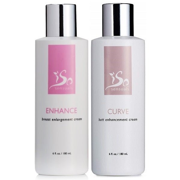 IsoSensuals Breast + Butt Enhancement Cream Combo - bodytonix