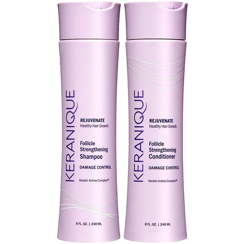 Keranique Damage Control Follicle Strengthening Shampoo & Conditioner - bodytonix