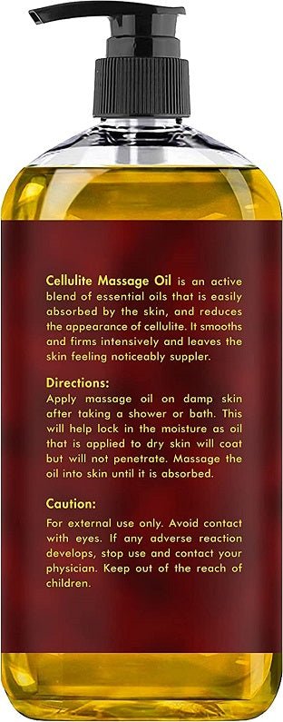 Majestic Pure Vegan Collagen Cellulite Massage Oil - bodytonix