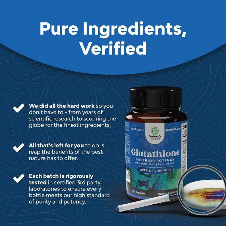 Nature's Craft Glutathione 500mg - bodytonix