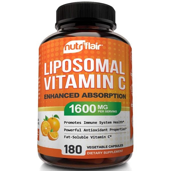 NutriFlair Liposomal Vitamin C 1600mg - bodytonix