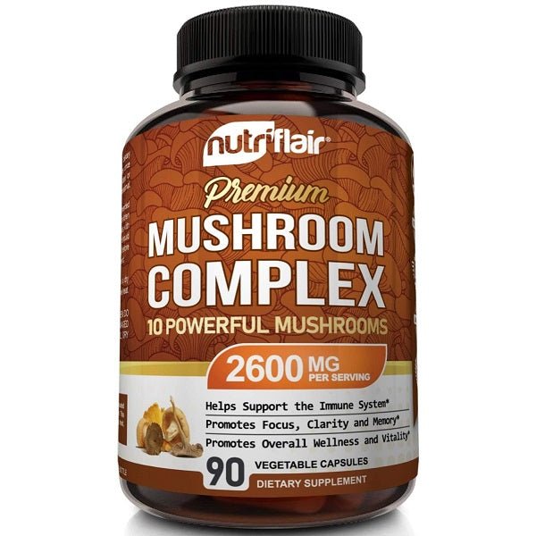 NutriFlair Mushroom Complex 2600mg - bodytonix