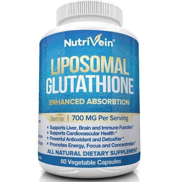NutriVein Liposomal Glutathione 700mg - bodytonix
