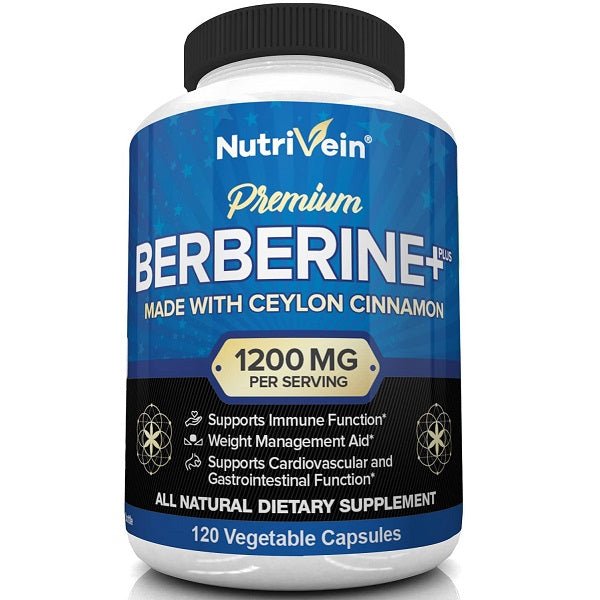 NutriVein Premium Berberine 1200mg - bodytonix
