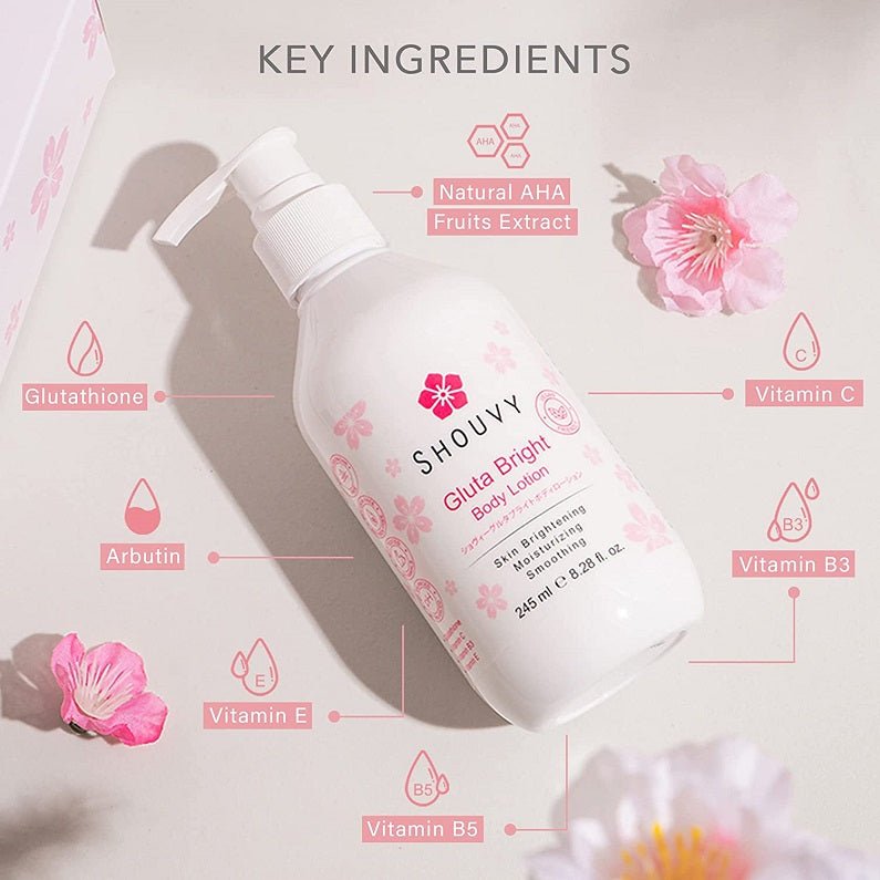 Shouvy Gluta Bright Body Lotion - bodytonix
