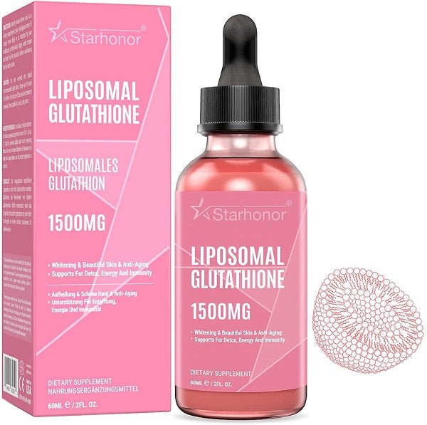 Starhonor Liposomal Glutathione Softgels 1400mg + Liquid 1500mg - bodytonix