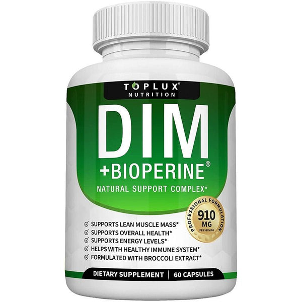 Toplux DIM Diindolylmethane 700mg + Broccoli Extract + BioPerine