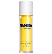 Remedy dark spot correcting serum bottle with yellow formula, 30 mL