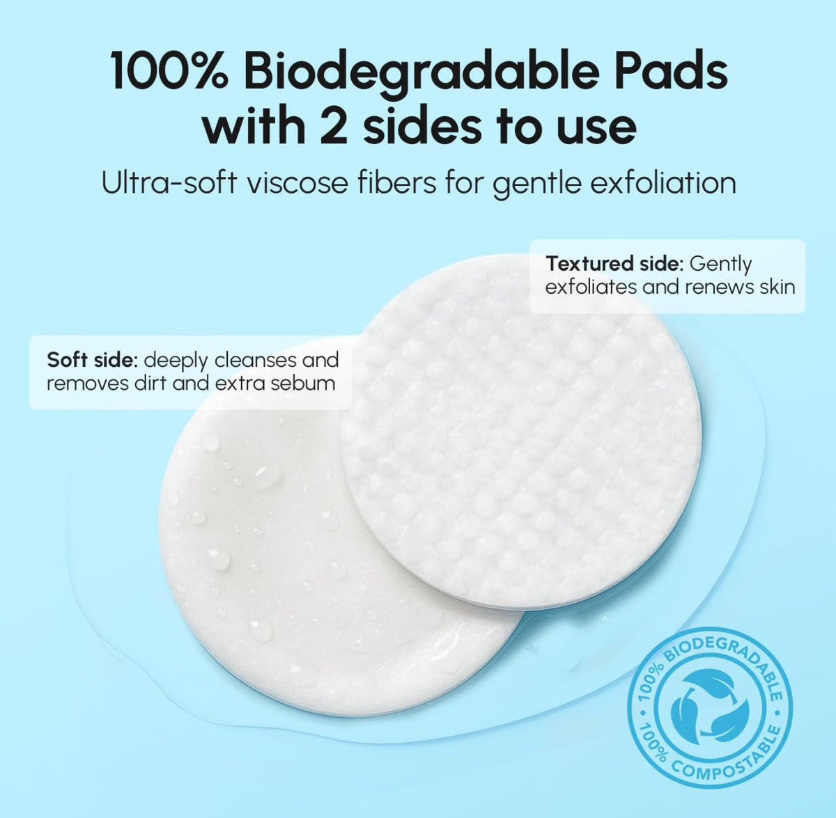 MAREE Glycolic Acid Facial Polish Exfoliating Pads