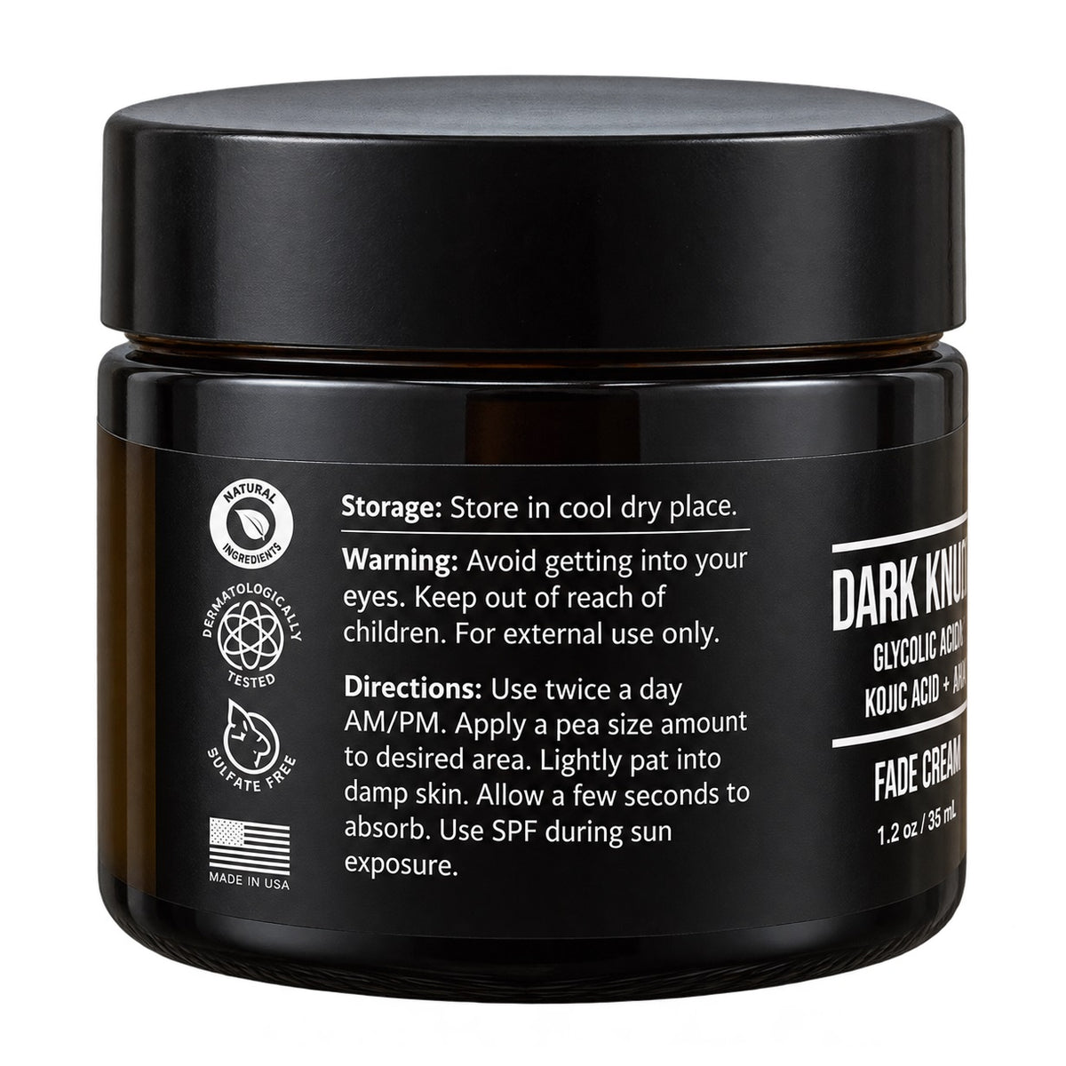 Pure Therapeutix Dark Knuckle Fade Cream 35ml