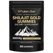 O NATURE ZIRAN Shilajit Gold Gummies 80 Count