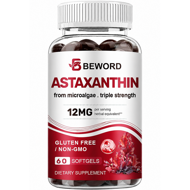 BEWORD Astaxanthin 12mg w/ MCT Oil