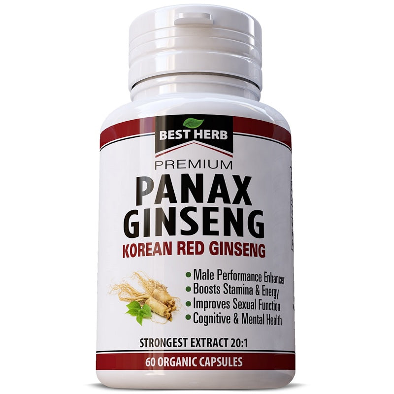 Best Herb Premium Panax Korean Red Ginseng