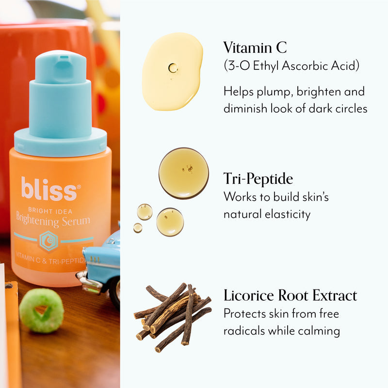 Bliss Bright Idea Serum key ingredients