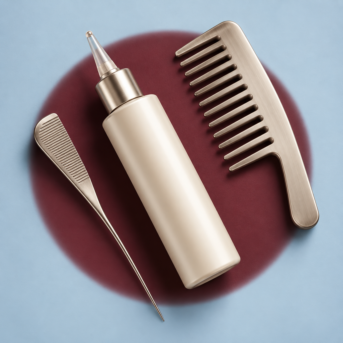 Generic scalp applicator and hair care tools