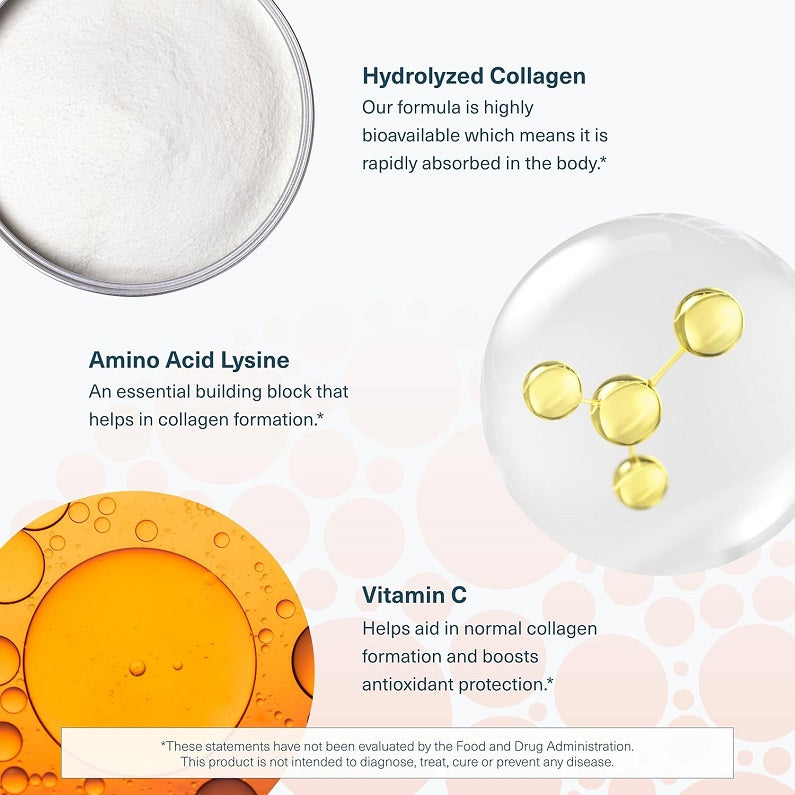 Youtheory Hydrolysed Collagen + Vitamin C 6000mg
