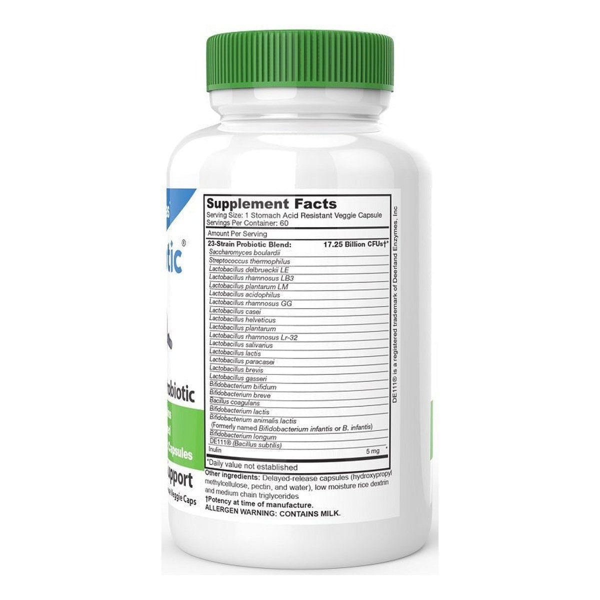 Supplement Facts for DrFormulas Nexabiotic Advanced Multi-Probiotic