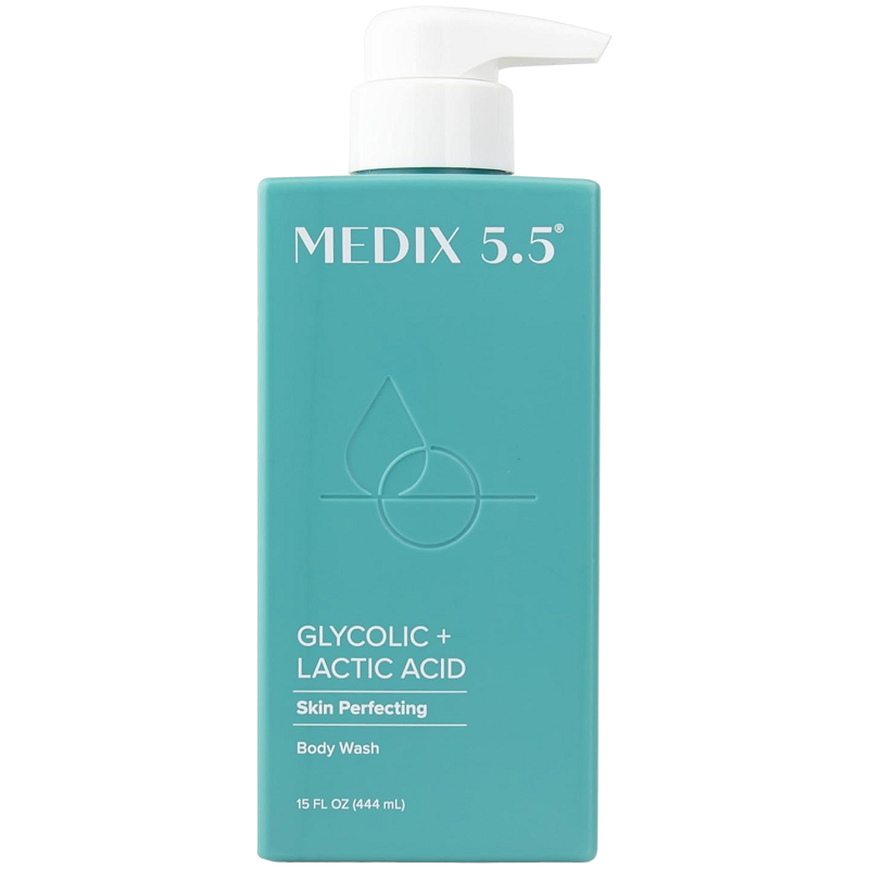 Medix 5.5 Glycolic + Lactic Acid Body Wash 444ml