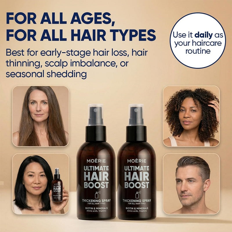 Moerie Ultimate Hair Boost Thickening Spray 150ml