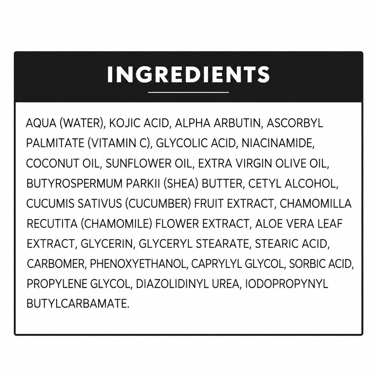 Derma Clinicals Kojic Acid Brightening Cream 120ml