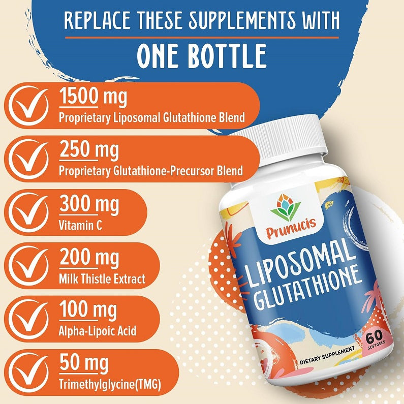 Prunucis Liposomal Glutathione 2400mg