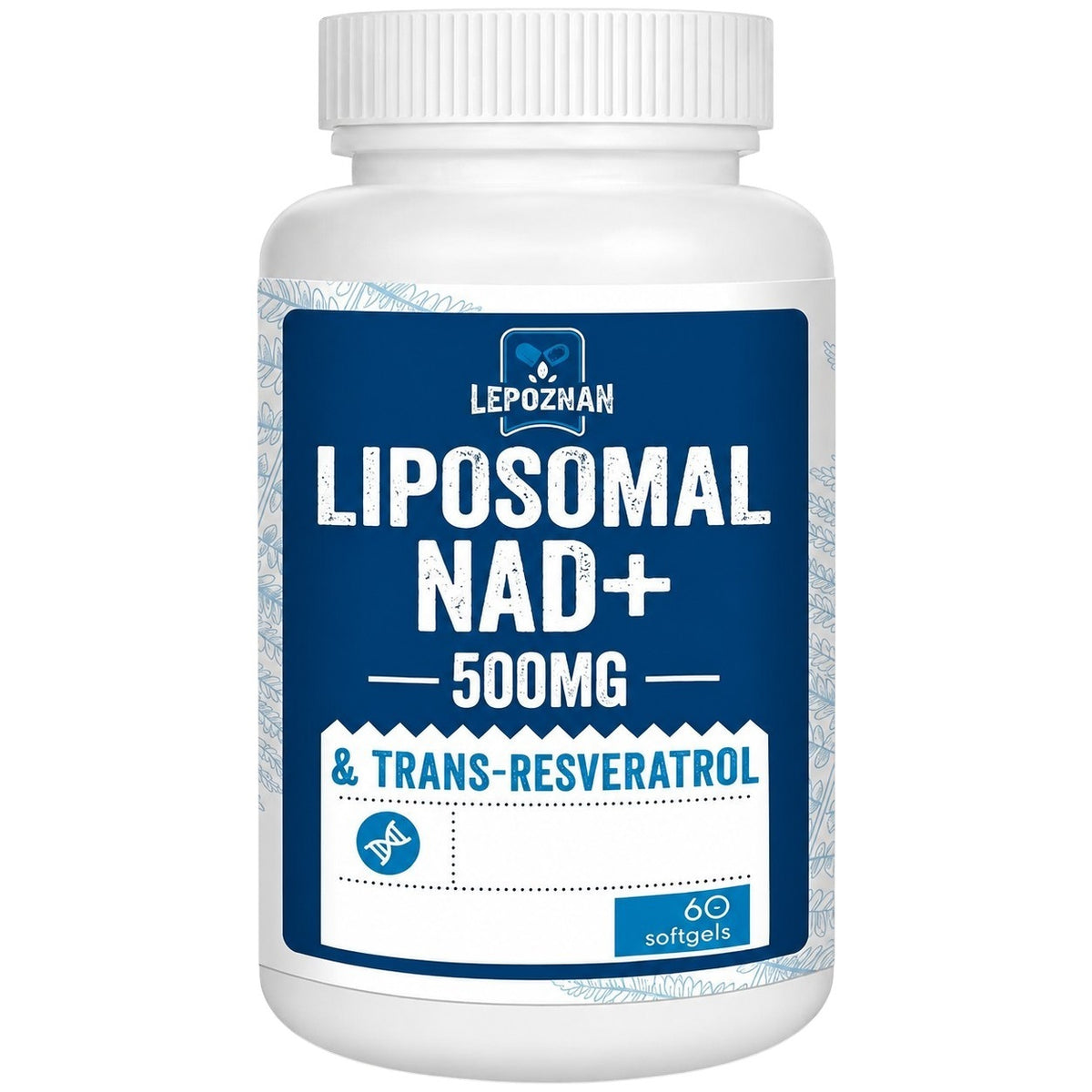 Lepoznan Liposomal NAD+ 500mg + Resveratrol 300mg