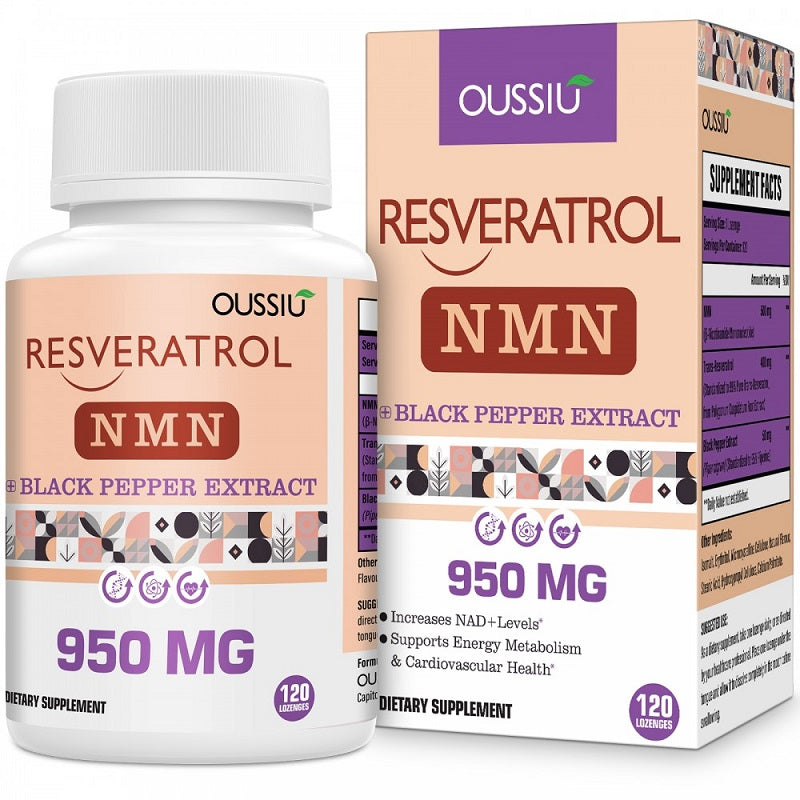 Oussiu NMN + Resveratrol Lozenges 950mg