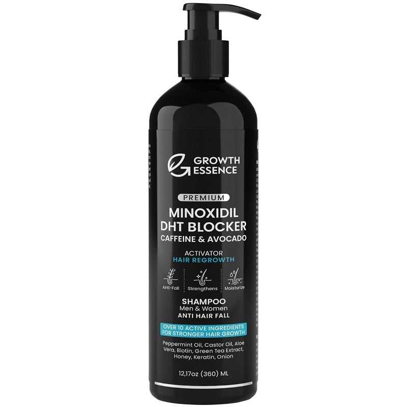 Growth Essence 4.5% Minoxidil DHT Blocker Shampoo 360ml