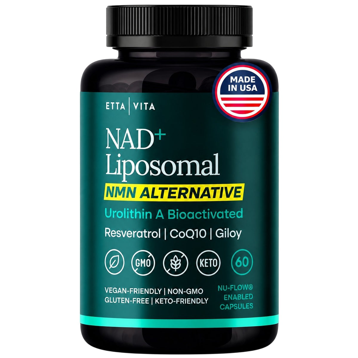 Etta Vita Liposomal NAD+ with Urolithin A