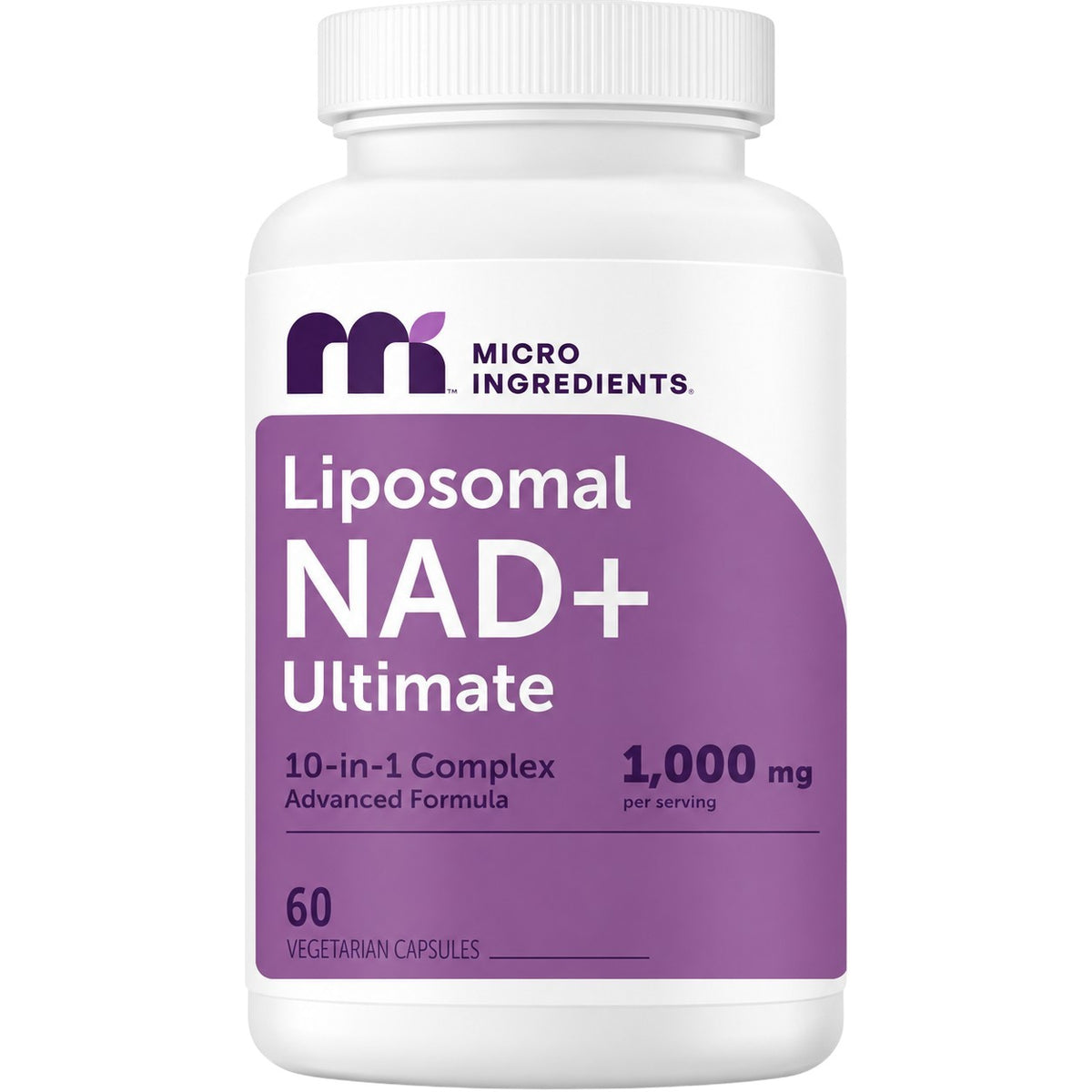 Micro Ingredients Liposomal NAD+ Ultimate 1000mg
