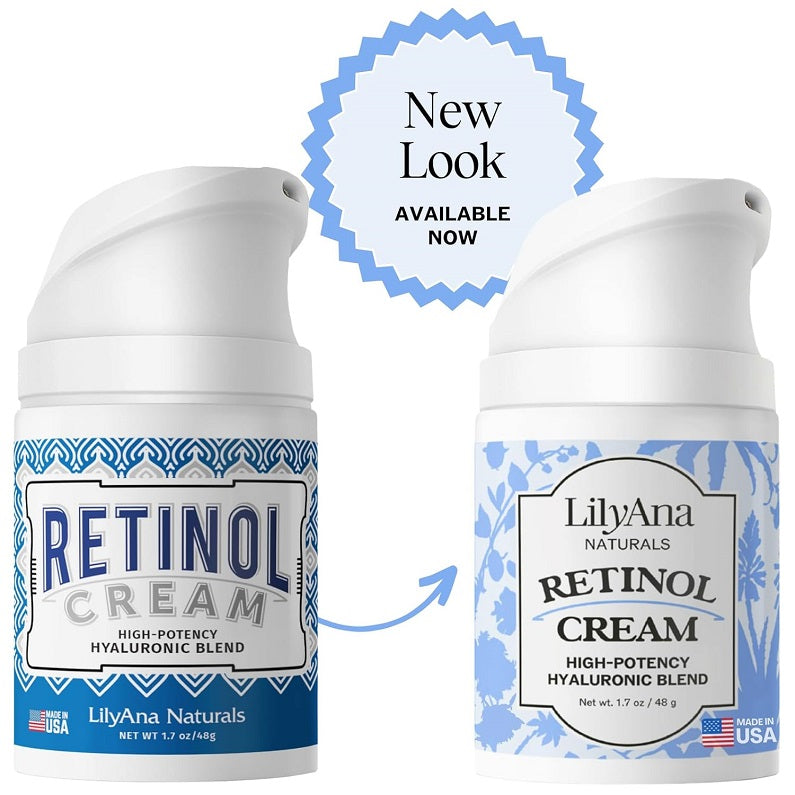 LilyAna Naturals Retinol Cream Hyaluronic Blend