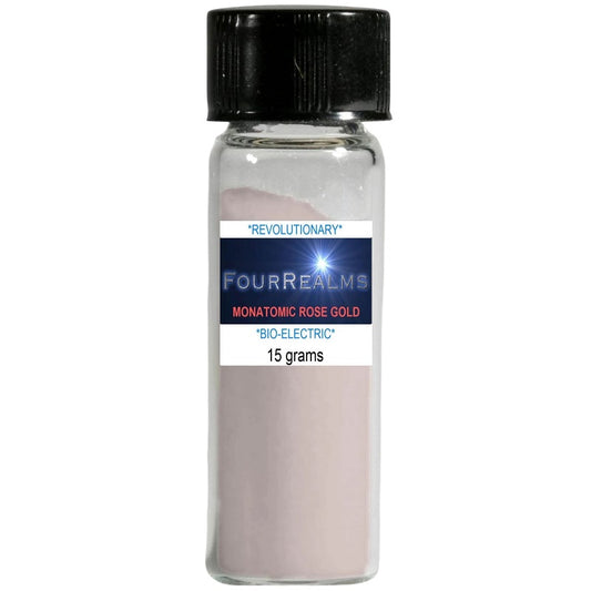 Rose gold Ormus powder in 15 g bottle
