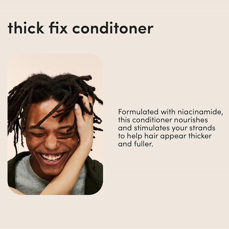 hims Thick Fix conditioner with niacinamide to nourish and thicken hair