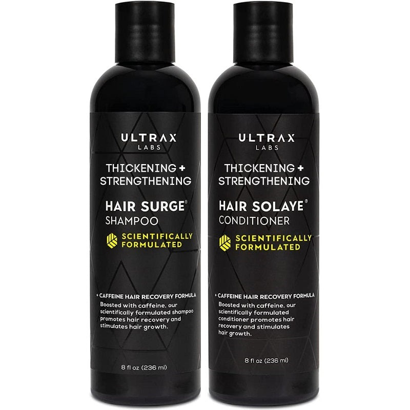 Ultrax Labs Hair Surge Shampoo + Hair Solaye Conditioner