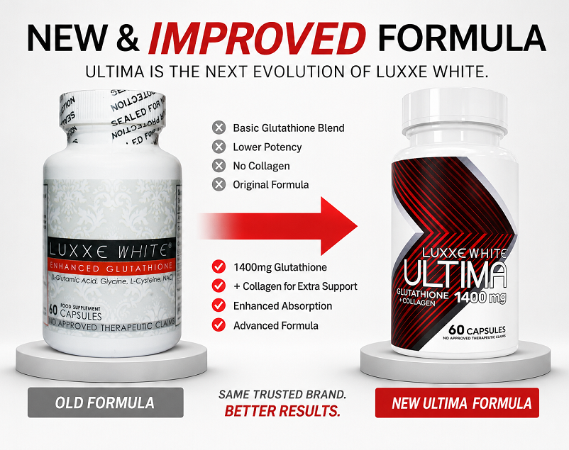 Luxxe White Ultima Glutathione + Collagen 1400mg