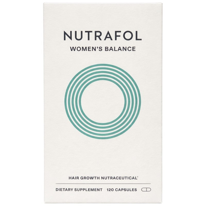 Nutrafol Women’s Balance hair growth nutraceutical box, 120 capsules