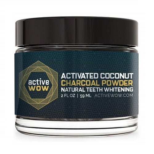 Activated Coconut Charcoal Teeth Whitening Powder - bodytonix