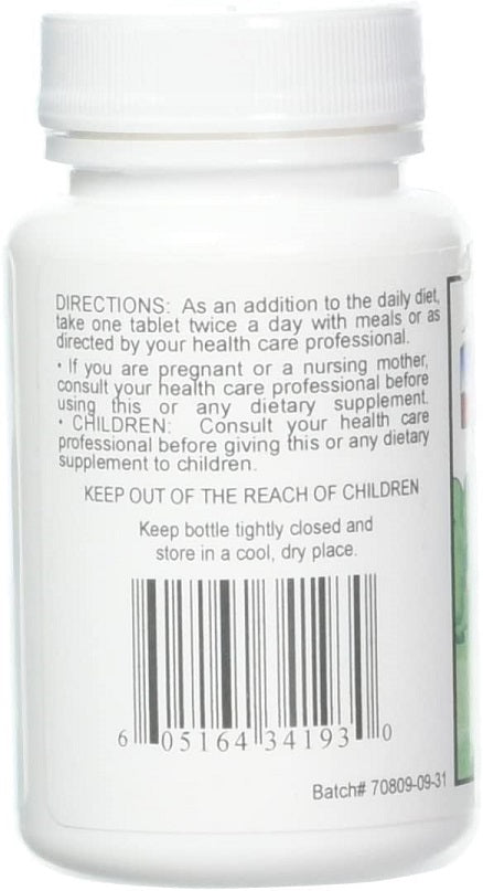 Advanced Research lithium orotate 120 mg directions and barcode panel on bottle