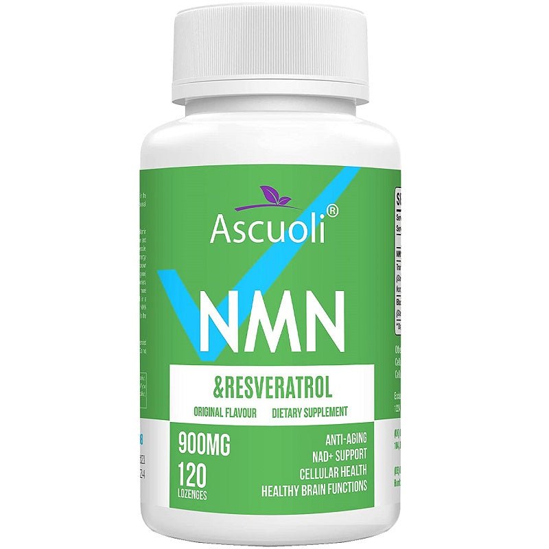 Ascuoli NMN + Resveratrol Lozenges 900mg - bodytonix