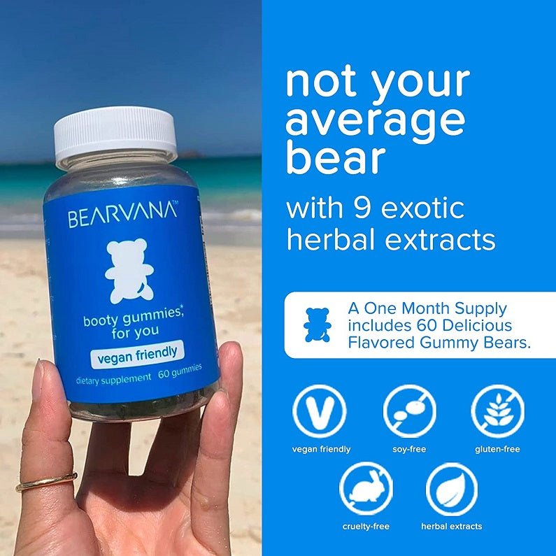 Bearvana Booty Gummies bodytonix Australia bodytonix