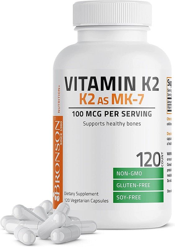 Bronson Vitamin K2 as MK-7 100mcg - bodytonix