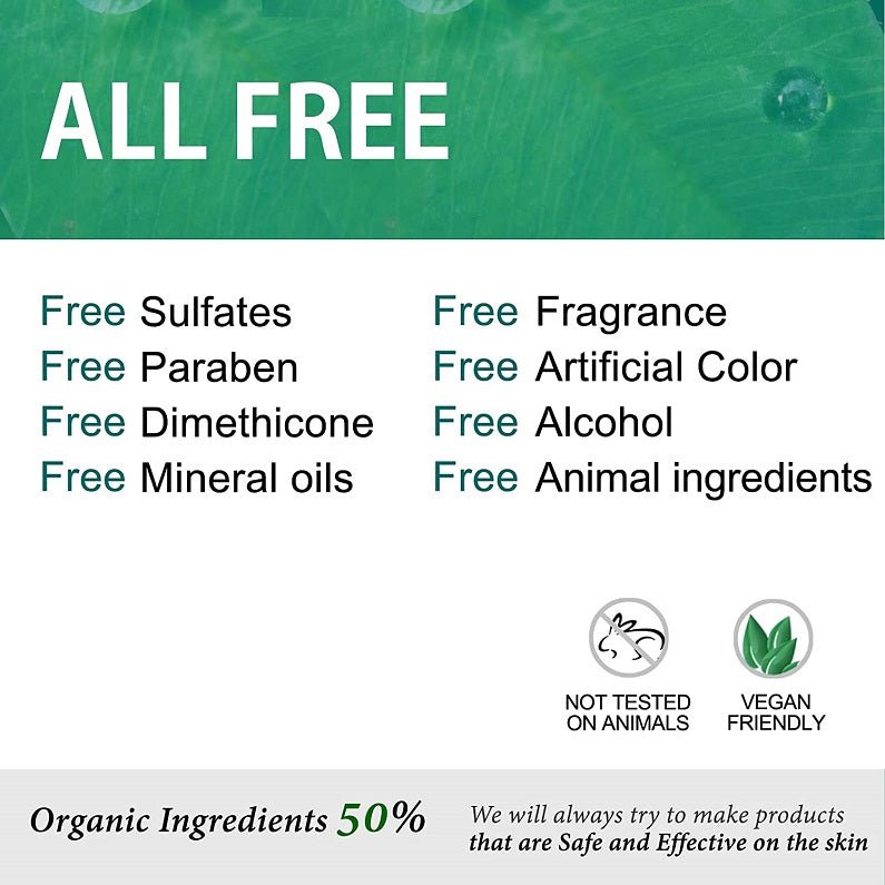 Azelaic acid 10% serum ingredient and vegan claims infographic